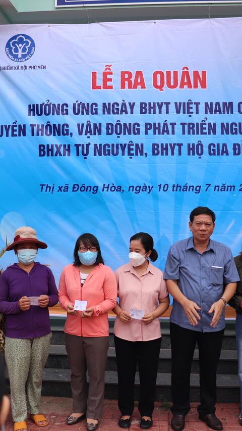 Ra quân truyền thông hưởng ứng Ngày BHYT Việt Nam 01.7