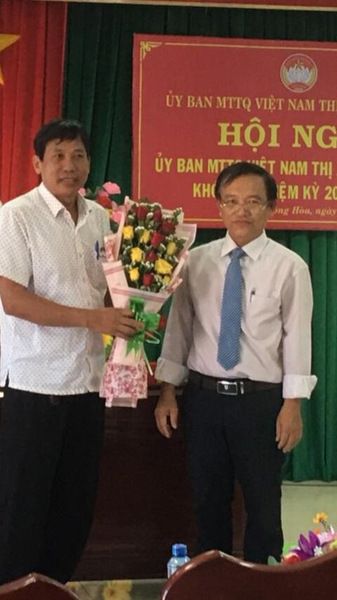 Hiệp thương bầu bổ sung chức danh Phó Chủ tịch Ủy ban MTTQ Việt Nam thị xã khóa XII, nhiệm kỳ 2019-2024