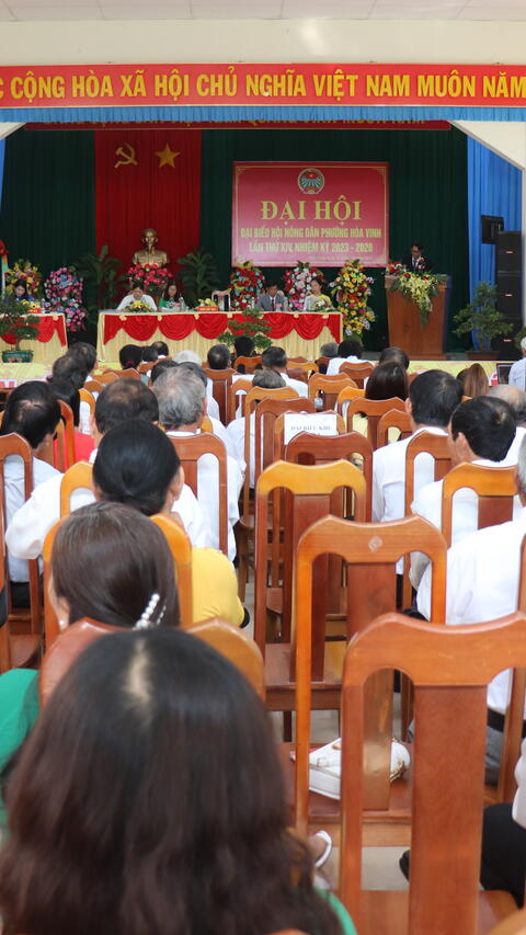 Đại hội đại biểu Hội Nông dân phường Hòa Vinh lần thứ XIV, nhiệm kỳ 2023-2028