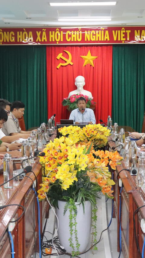 Ban Chỉ đạo Thi hành án dân sự thị xã Đông Hòa họp bàn giải quyết đề nghị thi hành án của công dân