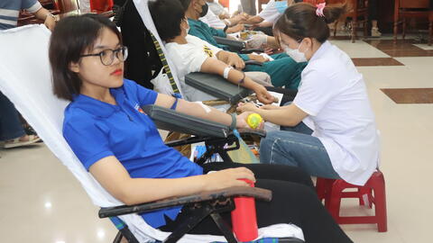 Đông Hòa: Vận động hiến 260 đơn vị máu tình nguyện
