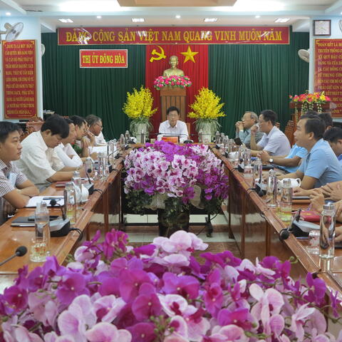 Phiên họp thứ nhất BCĐ phòng chống tham nhũng, tiêu cực  tỉnh Phú Yên