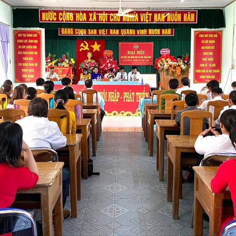 Hòa Xuân Nam: Đại hội đại biểu Hội Nông dân xã lần thứ VI, nhiệm kỳ 2023-2028