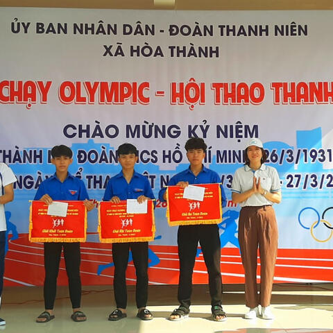 Hòa Thành tổ chức Ngày chạy Olympic – Hội thao Thanh niên 2023