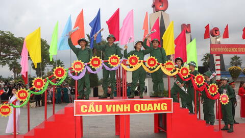 Đông Hòa tưng bừng Ngày hội tòng quân năm 2024