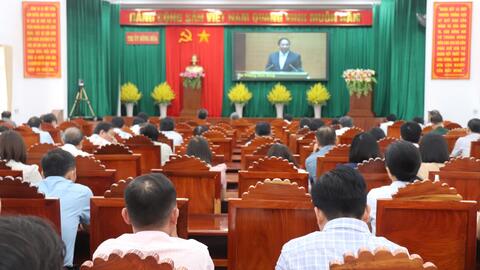 Hội nghị trực tuyến toàn quốc quán triệt, triển khai thực hiện Nghị quyết Trung ương 11 (khóa XIII)
