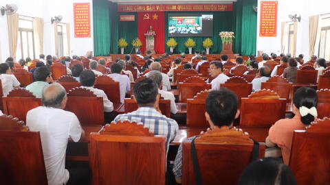 Đoàn ĐBQH tỉnh Đắk Lắk tiếp xúc cử tri 8 phường, xã phía đông sau Kỳ họp thứ 9 Quốc hội khóa XV