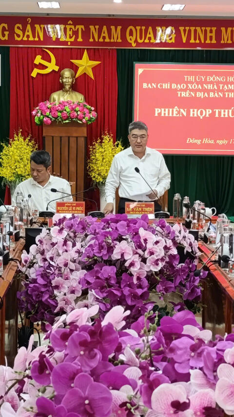 Đông Hòa: Họp phiên thứ nhất BCĐ xóa nhà tạm nhà dột nát