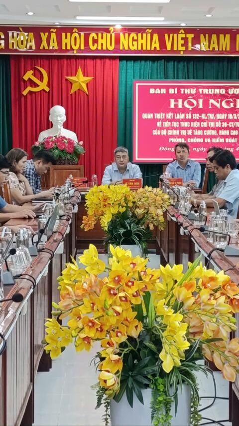 Hội nghị quán triệt Kết luận số 132 của Bộ Chính trị về công tác phòng, chống và kiểm soát ma tuý