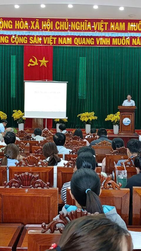 Tập huấn công tác lập phiếu bảng kê hộ và trang trại, tổng điều tra Nông thôn, nông nghiệp năm 2025 khu vực nông thôn